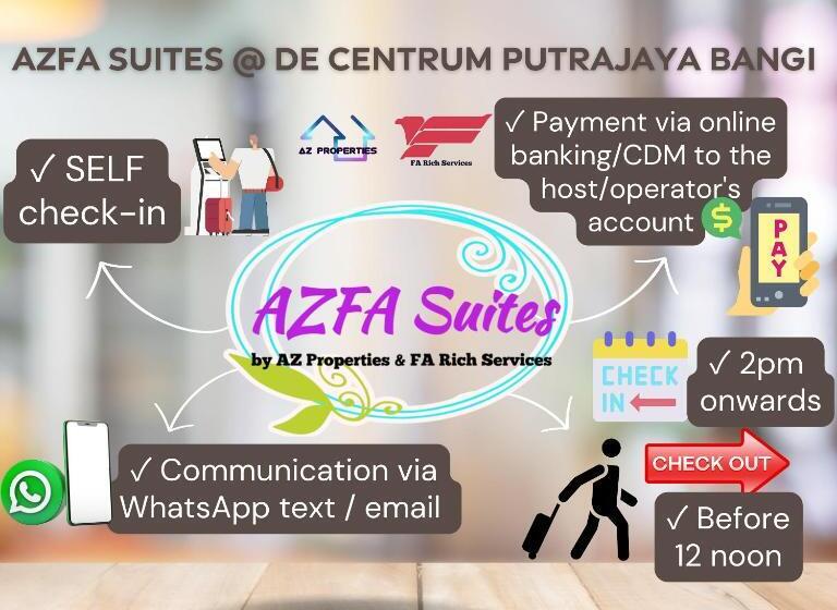 پانسیون Azfa Suite13 At De Centrum Putrajaya Bangi