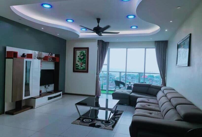 민박 Sekinchan Seaview Homestay 7 High View
