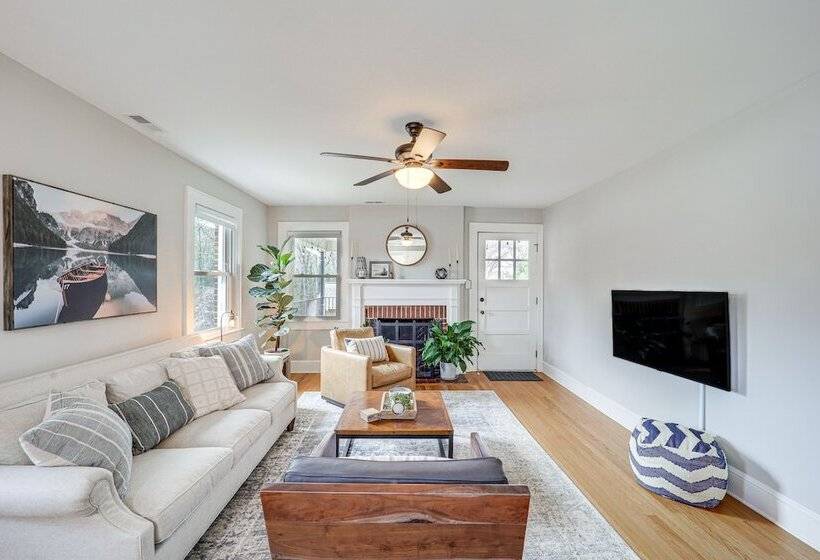 Historic Morganton Home W/ Patio & Fire Pit!