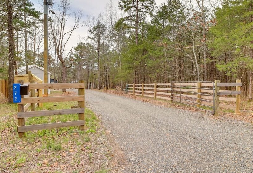Steps To Greers Ferry Lake: Tumbling Shoals Cabin!