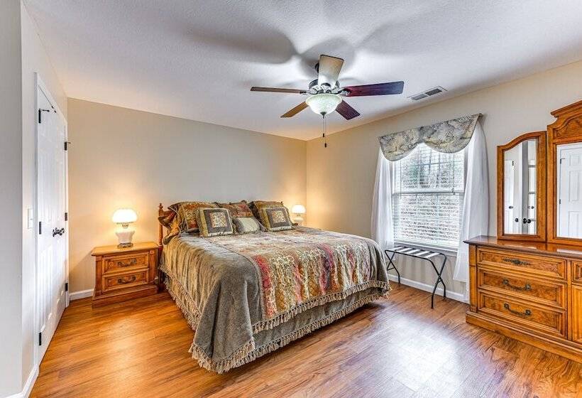 Idyllic Creekside Hayesville Home W/ Fire Pit