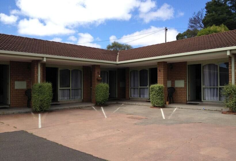 モーテル Rippleside Park Motor Inn