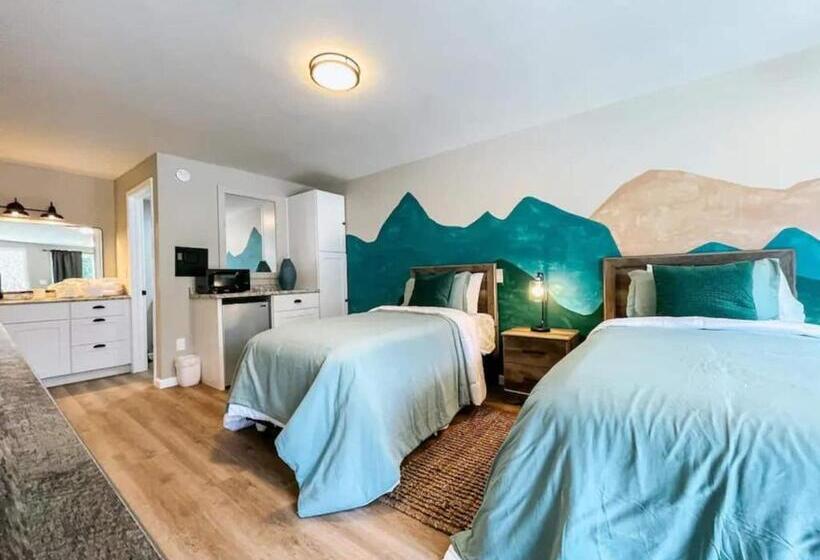 모텔 Mountain Room At The Trailblazer Unit 16