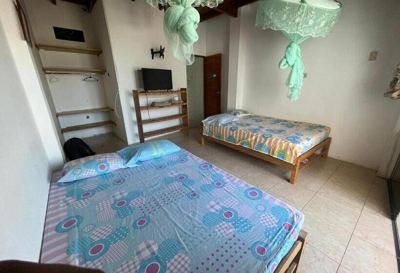 בית מלון כפרי Habitacion Frente Al Mar