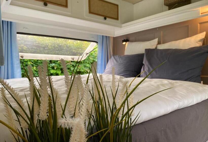צימר Vintage Glamping Caravan Stadstuin Goedereede