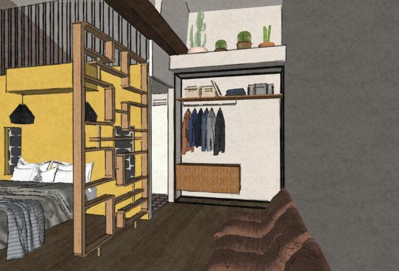بنسيون Maison Arcades Suite 1