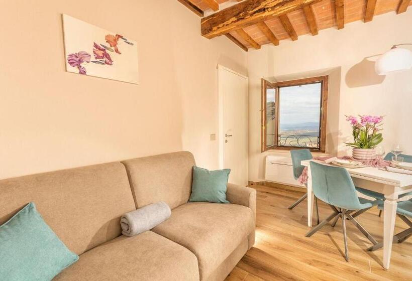 ペンション Palazzo Falcinelli Luxury Room In Montepulciano Center With Elevator