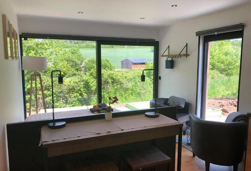 민박 Les Tiny House Du Mas De Mont