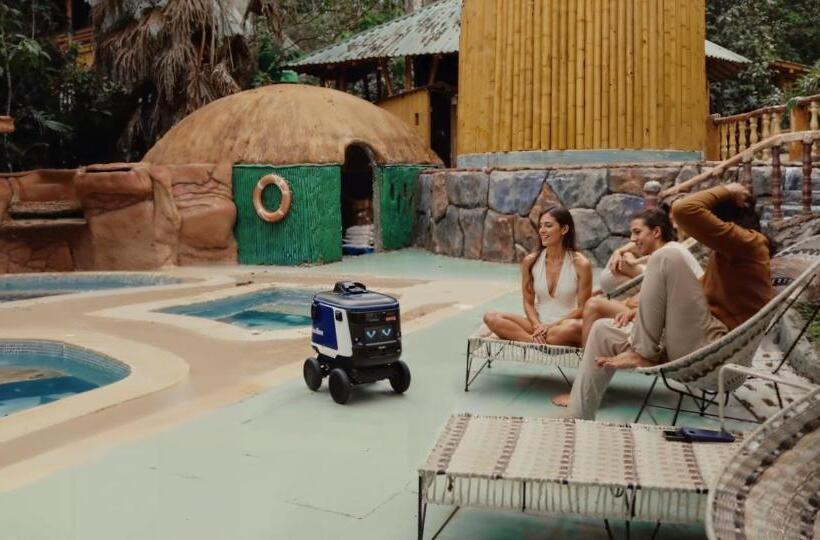 בית מלון כפרי Boscaje Solarpunk Habitat