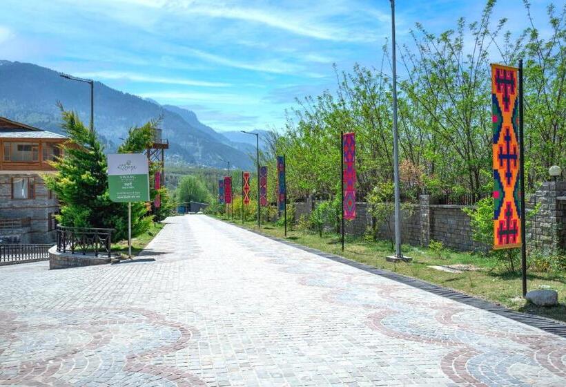فندق Ezzenza Swarg By Beas Golf Resort   Devlok Manali