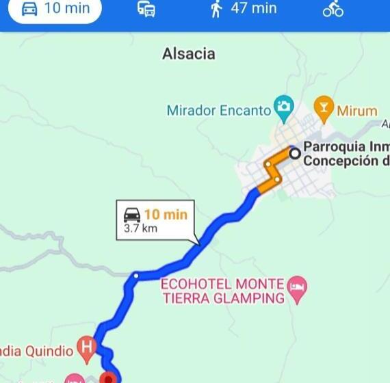 هتل Finca Turística Alto Bonito Filandia