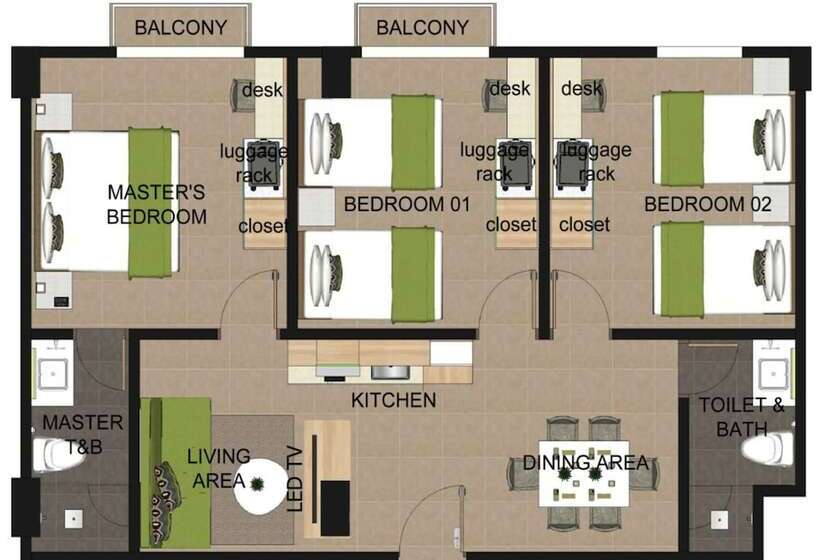 Kurort  Azalea Hotels & Residences Boracay