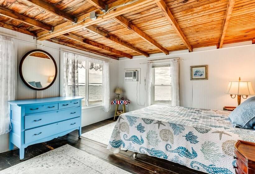Dreamy Waterfront Westbrook Home On Private Beach