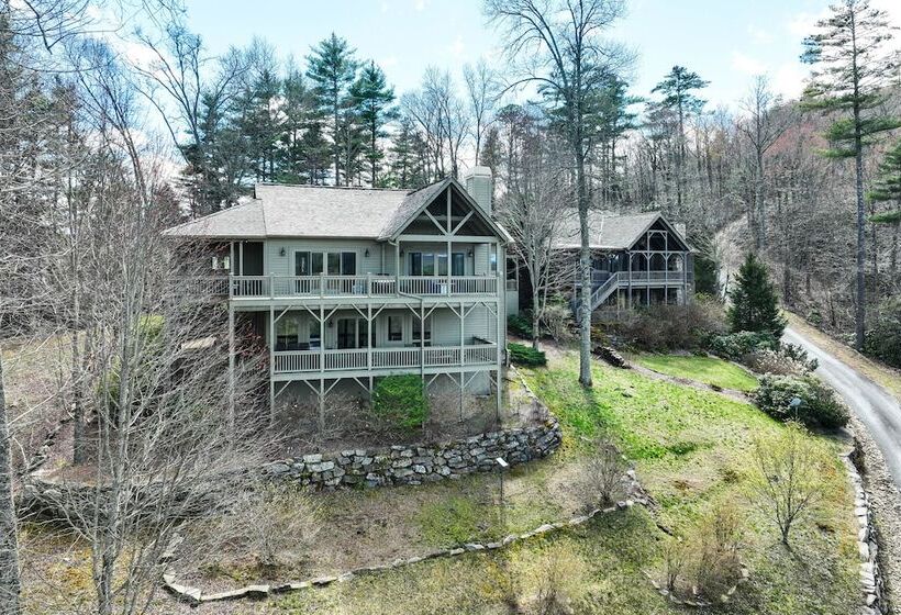 Hot Tub & Water Views: Lake Glenville Home!