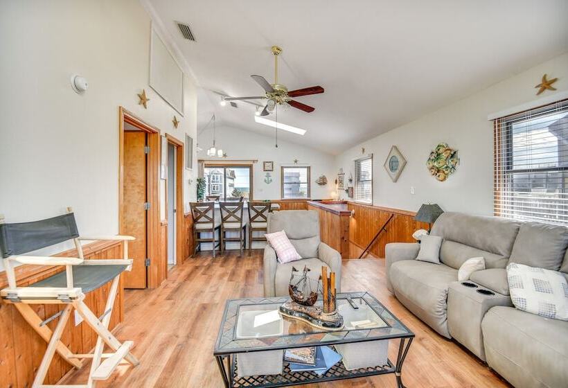 Pet Friendly Outer Banks Home   1 Block To Beach!