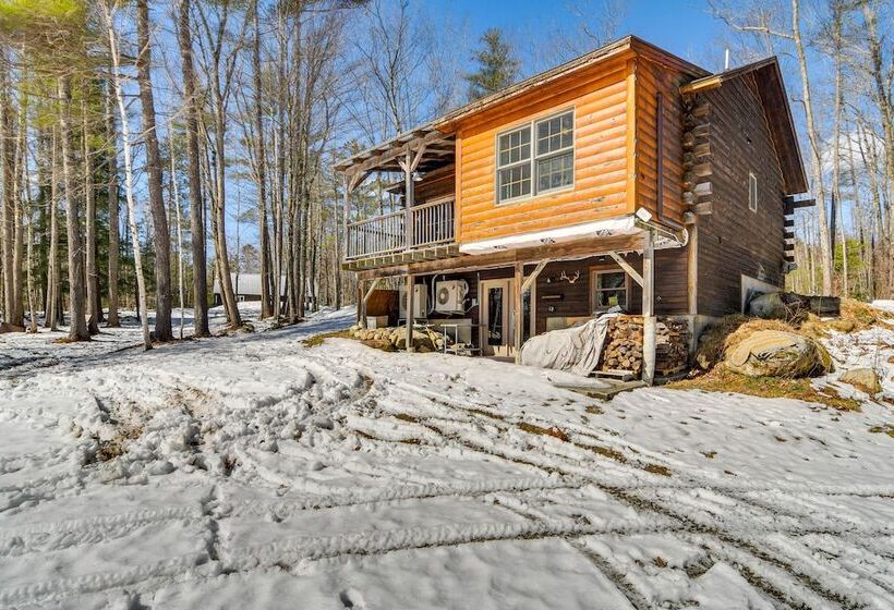 Private Bethel Cabin W/ Covered Deck: 5 Mi To Town