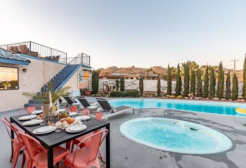Archie By Avantstay Desert Retreat W/ Pool, Edge Of Joshua Tree, Bonus Casita For Group Travel
