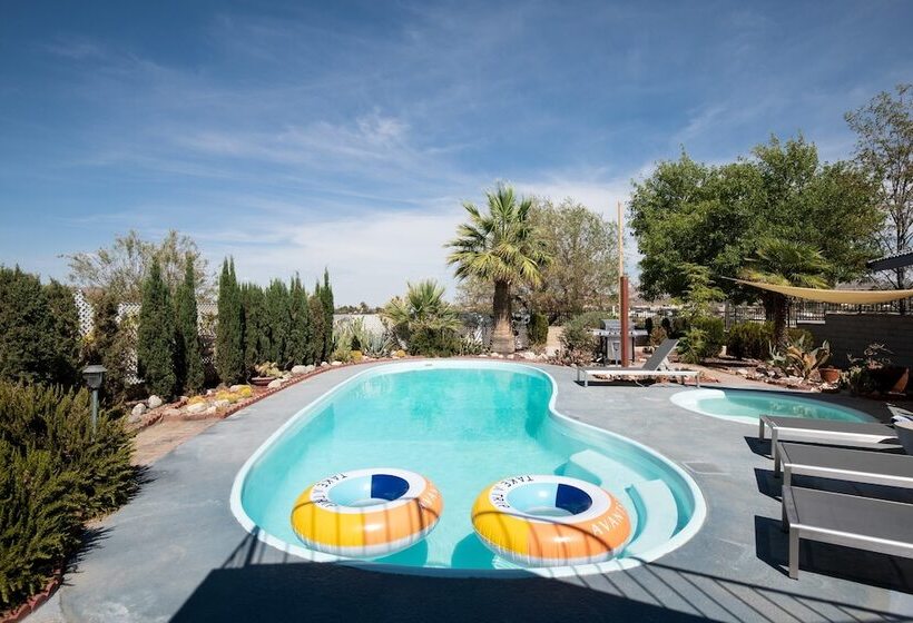 Archie By Avantstay Desert Retreat W/ Pool, Edge Of Joshua Tree, Bonus Casita For Group Travel