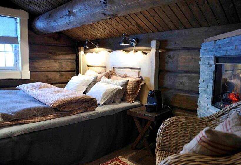 ホテル Norefjell   Storhytte Med Jacuzzi Og Fantastisk Beliggenhet