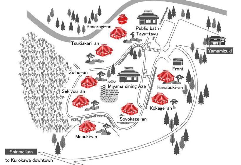 مبيت وإفطار Miyama Sanso