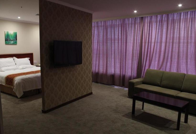 هتل Greentree Inn Shanghai Jiading Fangzhou Times Square Express