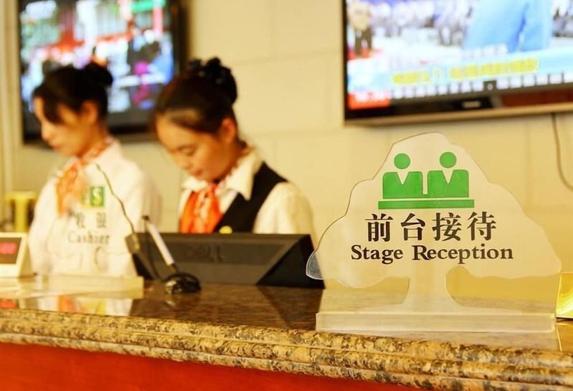 Отель Greentree Inn Beijing Chaoyang Shilihe Antique Cit