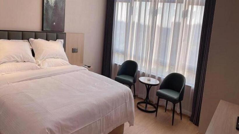 فندق Greentree Inn Chizhou Pingtian Lake Qingfeng Avenue Business