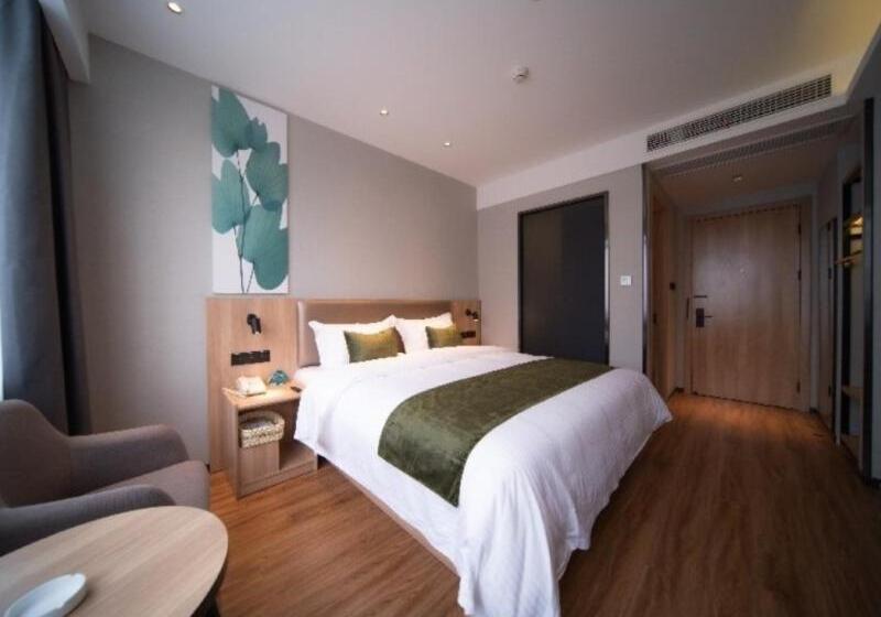 בית מלון כפרי Greentree Inn Anhui Hefei Mengcheng Road Beierhuan Express