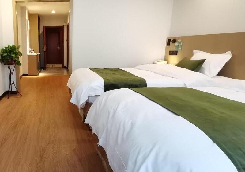 בית מלון כפרי Greentree Inn Anhui Hefei Mengcheng Road Beierhuan Express