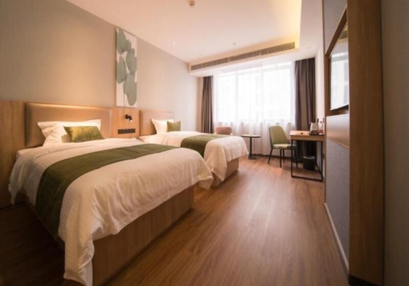 בית מלון כפרי Greentree Inn Anhui Hefei Mengcheng Road Beierhuan Express