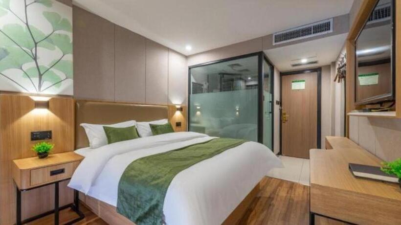 בית מלון כפרי Greentree Inn Jining Jianshe Road