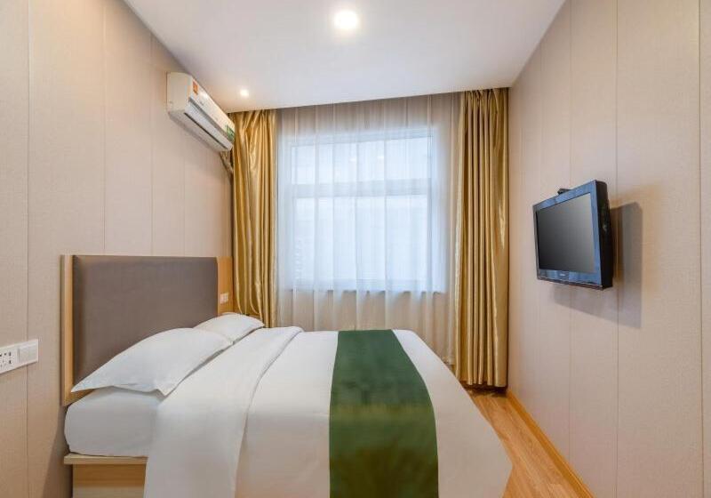 בית מלון כפרי Greentree Inn Shandong Jining Railway Station Express