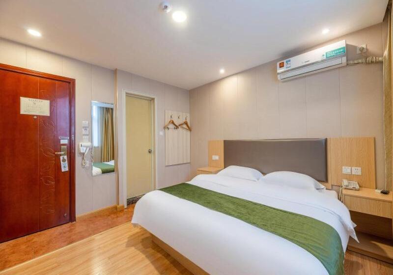 בית מלון כפרי Greentree Inn Shandong Jining Railway Station Express
