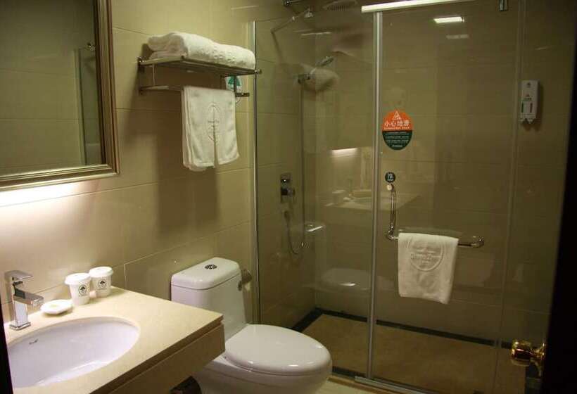 Otel Greentree Inn Nanjing Xianlin Road Jinmaroad Subway Station Shell