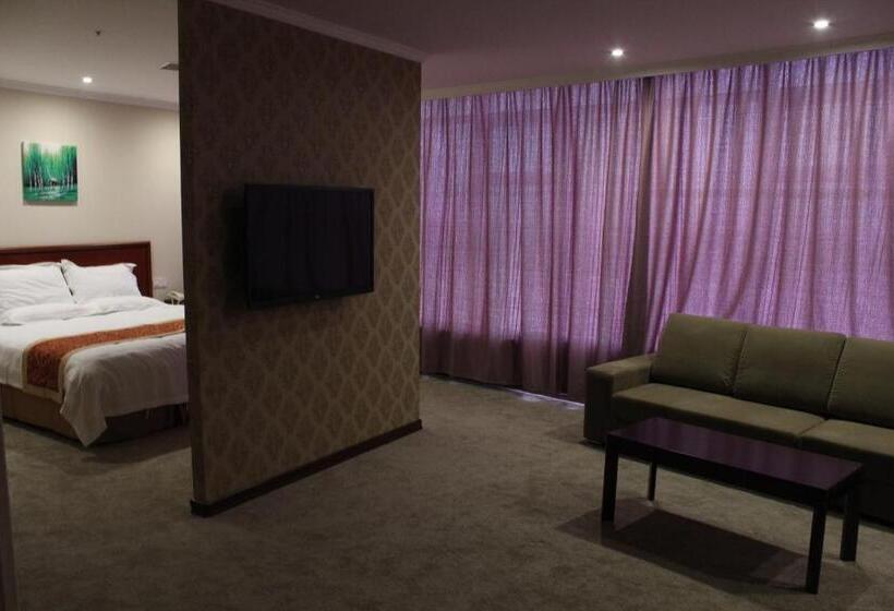 בית מלון כפרי Greentree Inn Nanjing Yuhuatai Scenic Spot China Gate Subway Station Express