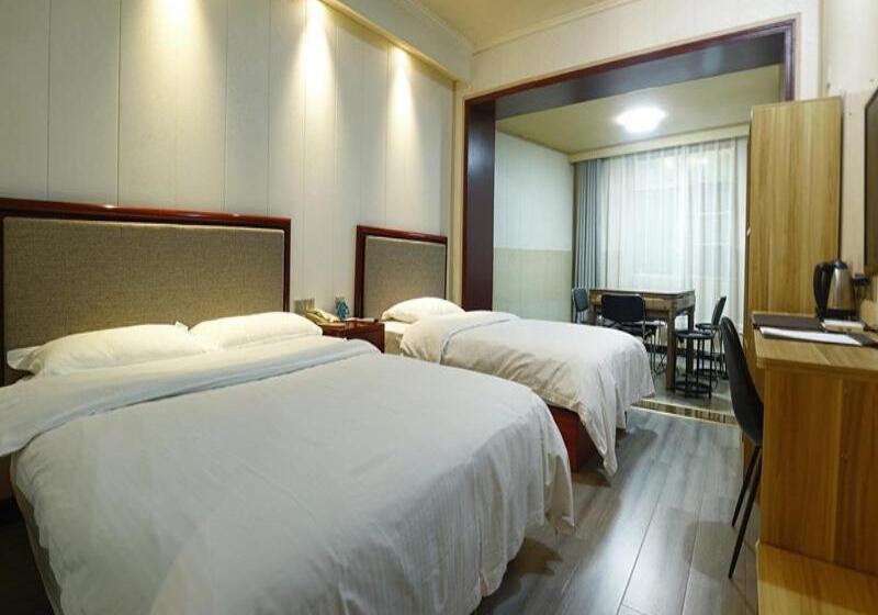 בית מלון כפרי Greentree Inn Nanjing Yuhuatai Scenic Spot China Gate Subway Station Express