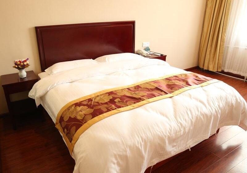 호텔 Greentree Inn Shandong Dezhou Kangbo Avenue Stadium Express