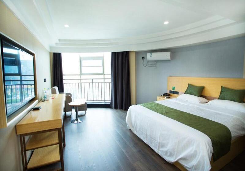 בית מלון כפרי Greentree Inn Shandong Linyi Bus Station Express