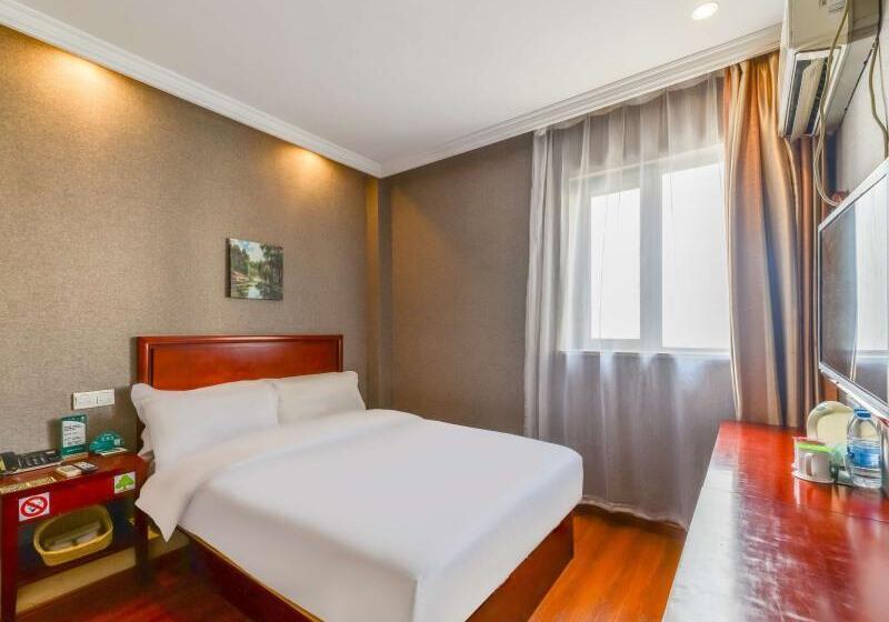 호텔 Greentree Inn Shanghai South Railway Station Xujiahui Stadium Subway Station Shell