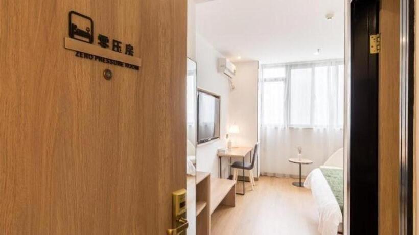 Отель Greentree Inn Shanghai Zhoupu Town Xiupu Road Business