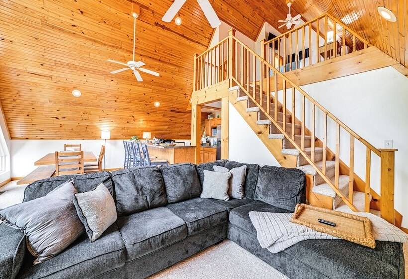 A Frame Cadiz Cabin On Lake Barkley W/ Boat Dock!