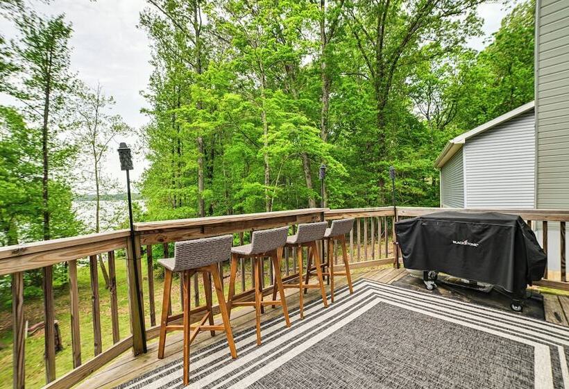 A Frame Cadiz Cabin On Lake Barkley W/ Boat Dock!
