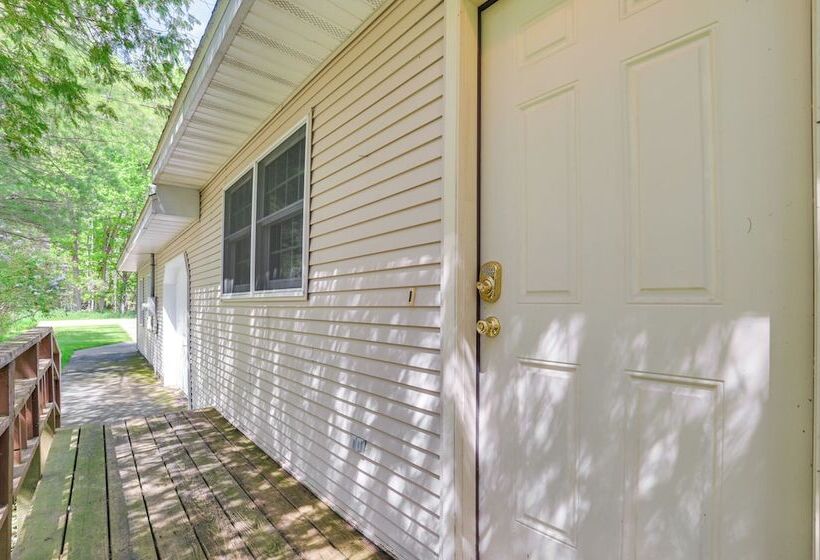 Cheboygan Home W/ Private Boat Dock On Burt Lake!