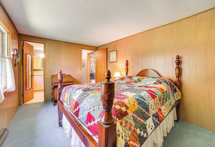 Cheboygan Home W/ Private Boat Dock On Burt Lake!