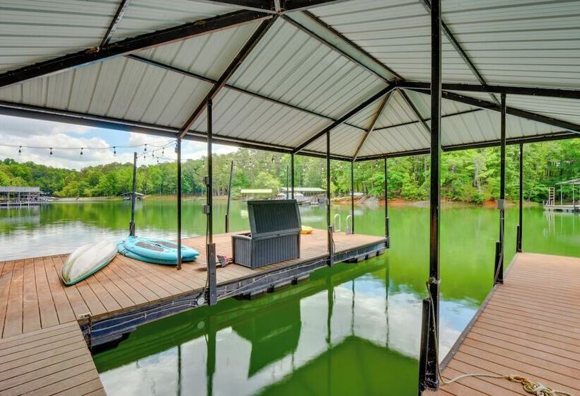 Dog Friendly Lavonia Home W/ Dock & Lake Access