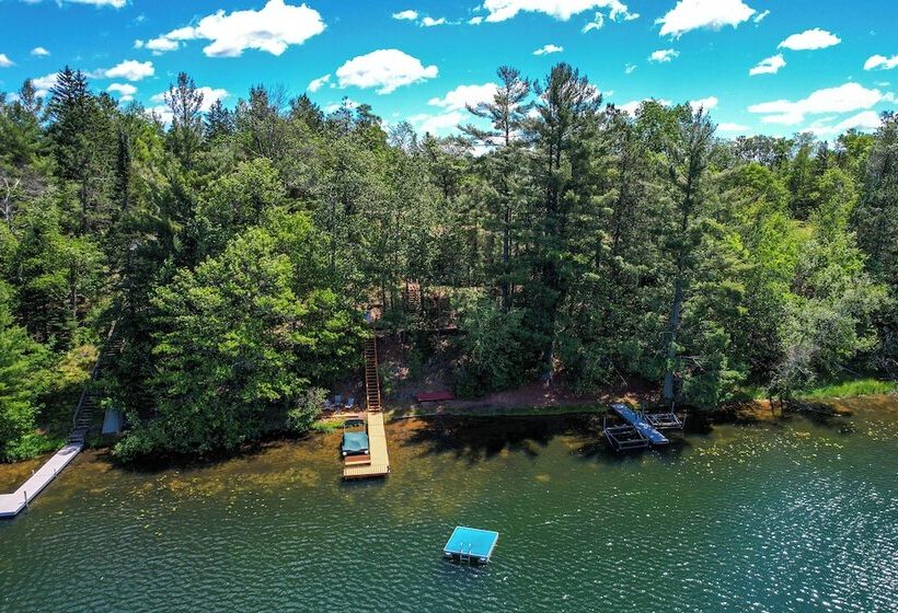 Lakefront Cabin W/ Dock, Fire Pits In Danbury!