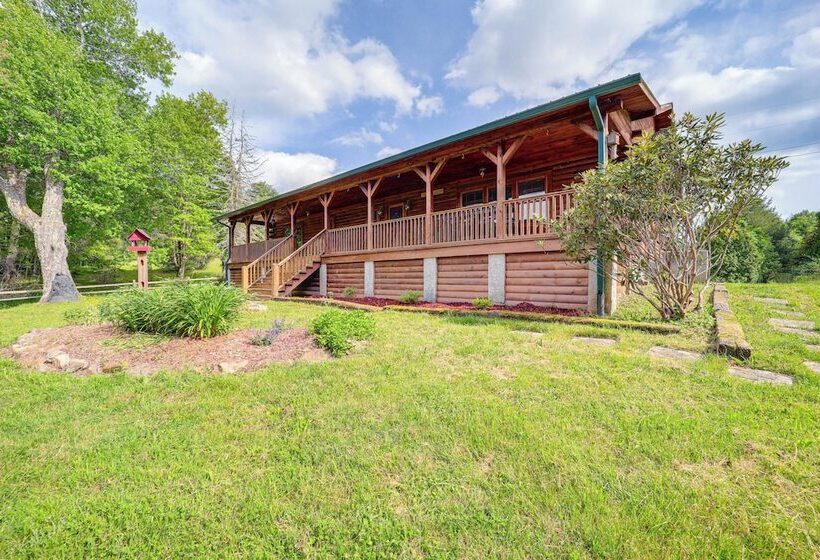 4 Mi To Grandfather Mountain: Cabin In Newland!