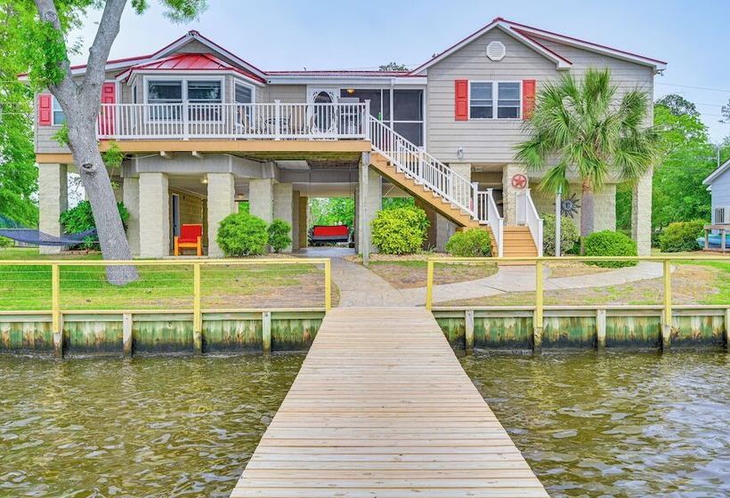 Pamlico River House W/ Private Dock & River View!