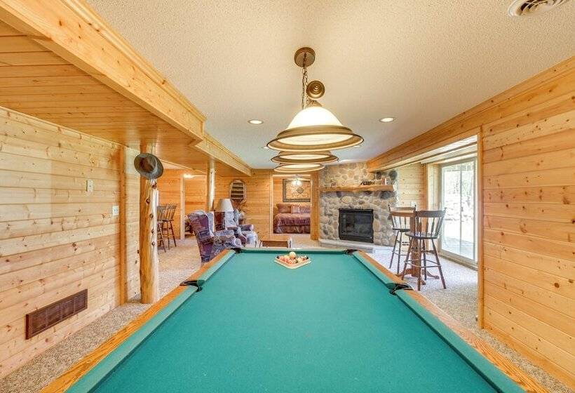 Private Lakefront Emily Home W/ Yard & Fire Pit!