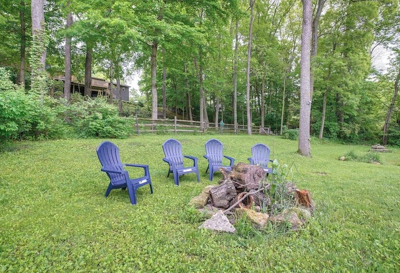 Spacious Riverfront Delaware Home W/ Views